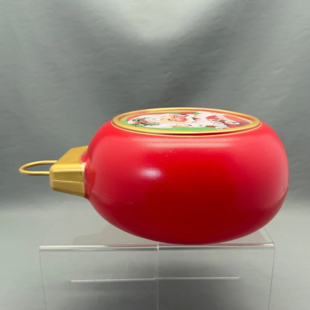 Mr Christmas Blow Santa Ornament Red Table Top Light Up Decor